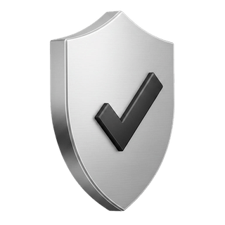 Icono 3D con señal de verificación en la página Cómo funciona de Sendero Valorencia